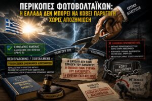 Σύλλογος ΕΠΑΦΗ για Περικοπές: Δικαιούμαστε αποζημιώσεις βάσει Ευρωπαϊκού Κανονισμού κάτι που και ο ίδιος ο ΑΔΜΗΕ παραδέχεται perikopes