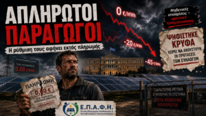 Ψήφισαν τη ρύθμιση που αφήνει απλήρωτο τον παραγωγό και τον κάνει να νομίζει ότι πληρώνεται. Η υπομονή των παραγωγών εξαντλείται. Ψήφισαν τη ρύθμιση που αφήνει απλήρωτο τον παραγωγό και τον κάνει να νομίζει ότι πληρώνεται. Η υπομονή των παραγωγών εξαντλείται.